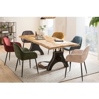 SIT Esstisch Tischplatte mit Baumkante wie gewachsen von SIT