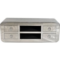 SIT Lowboard »AIRMAN«, Mangoholz/Mdf/Alu - silberfarben von SIT