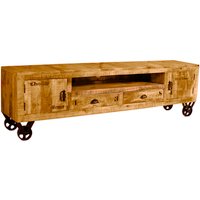 SIT Lowboard »RUSTIC«, Mangoholz/Metall, 2-türig - braun SIT Lowboard »RUSTIC«, Mangoholz/Metall, 2-türig - braun von SIT