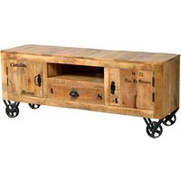 SIT Lowboard »RUSTIC«, Mangoholz/Metall, 2-türig - braun SIT Lowboard »RUSTIC«, Mangoholz/Metall, 2-türig - braun von SIT