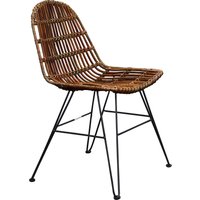 SIT Rattanstuhl, Fischgräten-Optik im Rückenbereich von SIT