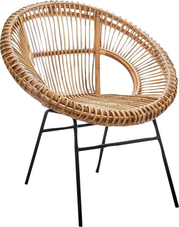 SIT Rattanstuhl, Rattan Vintage, Shabby Chic, Vintage von SIT