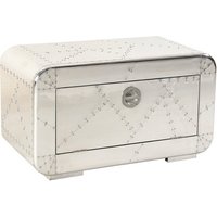 SIT Schuhschrank »AIRMAN«, Mangoholz/Mdf/Alu, 1-türig - silberfarben SIT Schuhschrank »AIRMAN«, Mangoholz/Mdf/Alu, 1-türig - silberfarben von SIT