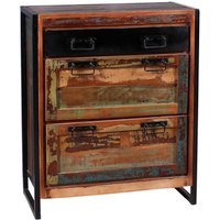 SIT Schuhschrank »BALI«, Altholz/Metall, 2-türig - bunt von SIT