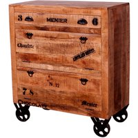 SIT Schuhschrank »RUSTIC«, Mangoholz/Metall, 2-türig - braun von SIT