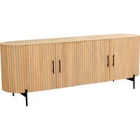 SIT Sideboard, (1 St.), Kommode, Lamellen-Design im Retro Stil, Breite 190 cm von SIT