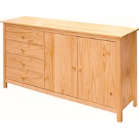 SIT Sideboard, BxHxL: 150 x 80 x 40 cm, Kiefernholz - braun von SIT
