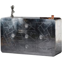 SIT Sideboard »AIRMAN«, silberfarben, mangoholz/Mitteldichte Faserplatte (MDF)/aluminium von SIT