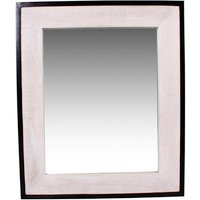 SIT Spiegel »WHITE PANAMA«, BxH: 70 x 80 cm, rechteckig - weiss von SIT