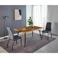 SIT Stuhl, BxH: 42 x 103 cm, Metall/Textil - grau von SIT