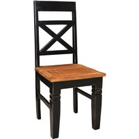 SIT Stuhl-Set »CORSICA«, BxHxT: 45 x 100 x 45 cm, Mangoholz - schwarz von SIT