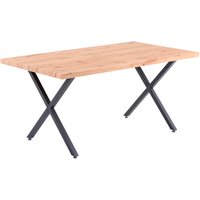 SIT Tisch, HxT: 75 x 90 cm, Holz - braun | schwarz von SIT
