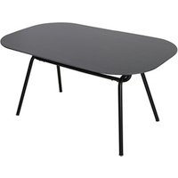 SIT Tisch, HxT: 75 x 90 cm, Holz - schwarz von SIT