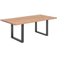 SIT Tisch, HxT: 76 x 80 cm, Holz - braun | schwarz von SIT