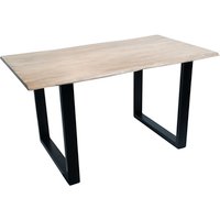 SIT Tisch, HxT: 77 x 80 cm, Holz - schwarz von SIT