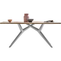 SIT Tisch »TABLES & CO«, HxT: 73 x 100 cm, Holz - braun | silberfarben von SIT