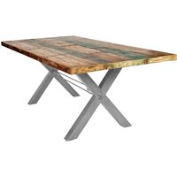 SIT Tisch »TABLES & CO«, HxT: 76,5 x 100 cm, Holz - bunt | silberfarben SIT Tisch »TABLES & CO«, HxT: 76,5 x 100 cm, Holz - bunt | silberfarben von SIT