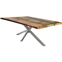 SIT Tisch »TABLES & CO«, HxT: 76 x 100 cm, Holz - bunt | silberfarben von SIT