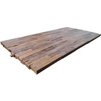 SIT Tisch »TABLES & CO«, HxT: 77 x 100 cm, Holz - braun | silberfarben von SIT
