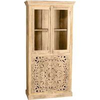 SIT Vitrine »LAKADEE«, Mangoholz, 4-türig - braun SIT Vitrine »LAKADEE«, Mangoholz, 4-türig - braun von SIT
