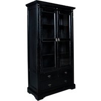 SIT Vitrine »SAMBA«, Akazienholz, 2-türig - schwarz SIT Vitrine »SAMBA«, Akazienholz, 2-türig - schwarz von SIT