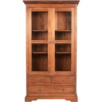 SIT Vitrine »SEADRIFT«, BxHxL: 98 x 183,5 x 44 cm, Teakholz, recycelt - braun von SIT