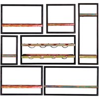 SIT Wandregal »RIVERBOAT«, 1 Fachboden, Holz - bunt SIT Wandregal »RIVERBOAT«, 1 Fachboden, Holz - bunt von SIT