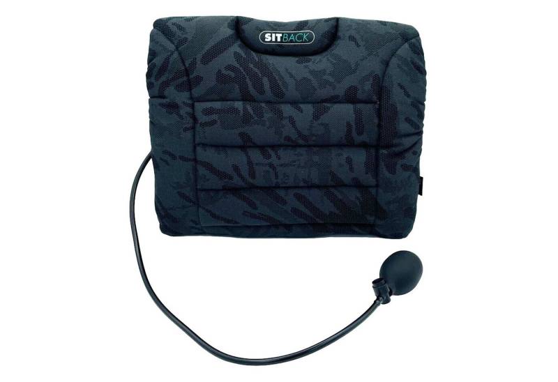 SITBACK Rückenkissen Air mit Luftpumpe ergonomisches Lordosekissen von SITBACK