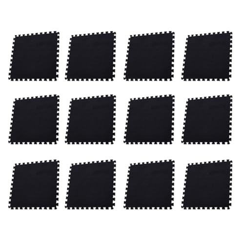 12 STÜCKE Gym Bodenmatte Eva-Schaum Nähmatte Ineinander greifende Bodenfliesen Spleißen Bodenmatte for Yoga Fitness Boden Suelo Gimnasio von SITBXO