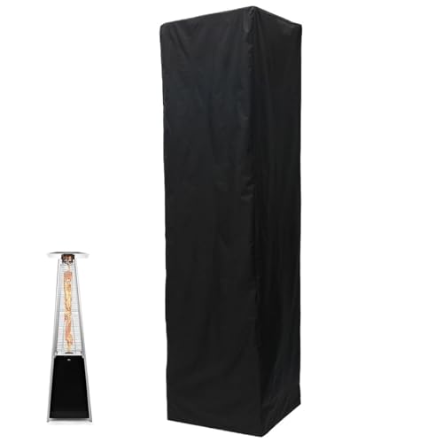 1PC Wasserdichte Terrassenheizung Abdeckung for Garten & Veranda, Outdoor Heizung Schutz mit Zippe Außenheizung Abdeckung(A 53c x61cmx221cm) von SITBXO