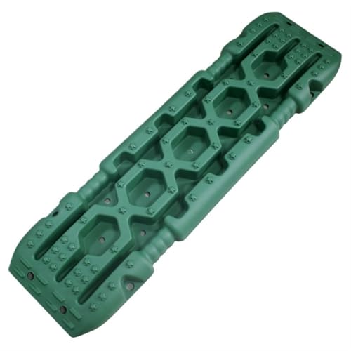 2 stück Stärke PP 105 cm Auto Off Road Zubehör Traktion Boards Schiene 4x4 Notfall Werkzeug Schnee SandMud Traktionsmatten(Green 1pcs) von SITBXO