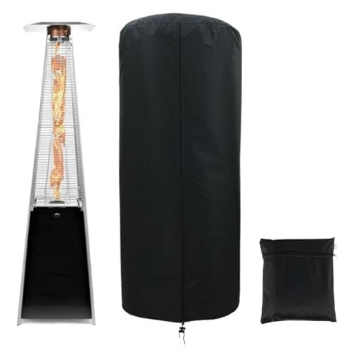 Gartenveranda Terrassenheizungen Überdachung Terrasse 210D/420D Oxford Staubschutz Außenheizung Wasserdichter Möbelschutz Außenheizung Abdeckung(210D Oxford Cloth) von SITBXO