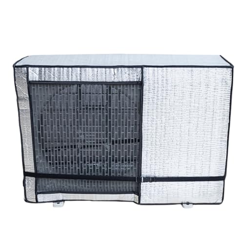 Klimaanlagenabdeckung Abdeckung for Klimaanlagen im Freien, Staubschutz for Klimaanlagen, Waschen, Staubschutz, Reinigungstasche, regenfestes Zubehör(74x54x26cm) von SITBXO