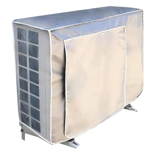 Klimaanlagenabdeckung Große wasserdichte Außenklimaanlagenabdeckung Staubschutzhülle Sauberer Schutz vor Schnee und Regen Hauptmotor Äußere All-Inclusive-Abdeckung(01,80X30X57cm) von SITBXO