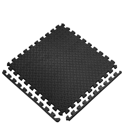 Puzzle Fitnessmatte Eva ineinandergreifende Schaumstoff-Bodenfliesen Sportschutz Yoga Home Gym Equipment Matte Suelo Gimnasio(16PCS) von SITBXO