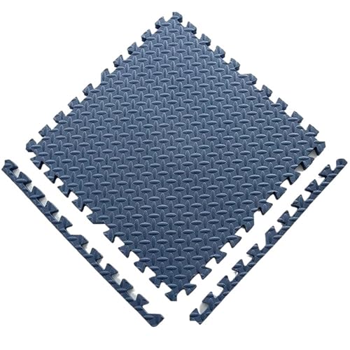 Puzzle Übung Sport Gym Matte Schutz Eva Boden Matten Yoga Fitness Workout Schaum Boden Matte Suelo Gimnasio(Blue,16Pcs) von SITBXO