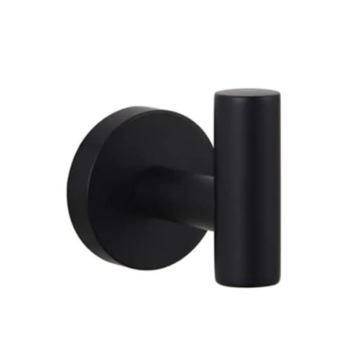 SITBXO kleiderhaken Bad Edelstahl Haken Mantel Haken Wand Haushalt Multifunktionale Handtuch Halter Kleidung Hängen Haken(Black) von SITBXO