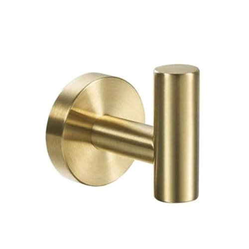 SITBXO kleiderhaken Bad Edelstahl Haken Mantel Haken Wand Haushalt Multifunktionale Handtuch Halter Kleidung Hängen Haken(Gold) von SITBXO