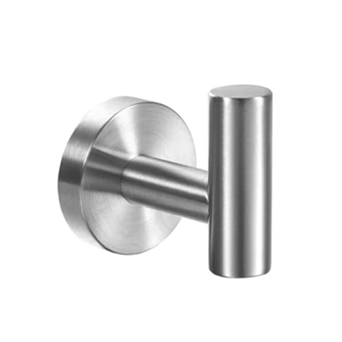 SITBXO kleiderhaken Bad Edelstahl Haken Mantel Haken Wand Haushalt Multifunktionale Handtuch Halter Kleidung Hängen Haken(Silver) von SITBXO