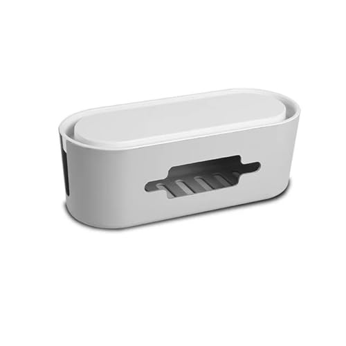 Steckdosenleiste, Mehrfachsteckdose, Kabelmanagement-Hülle, Ladekabelabdeckung, Schreibtisch-Aufbewahrungshalter, Office Home Organizer Kabelmanagementbox(B) von SITBXO