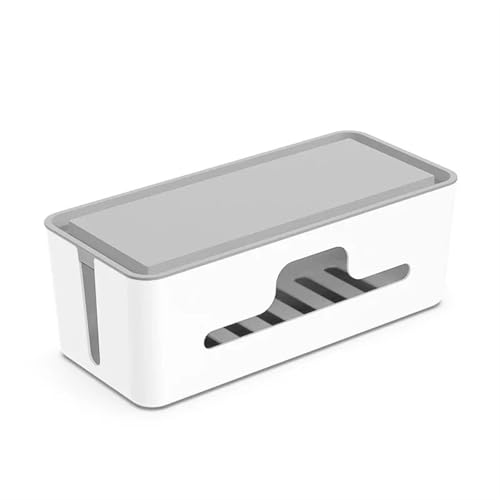 Steckdosenleiste, Mehrfachsteckdose, Kabelmanagement-Hülle, Ladekabelabdeckung, Schreibtisch-Aufbewahrungshalter, Office Home Organizer Kabelmanagementbox(C) von SITBXO
