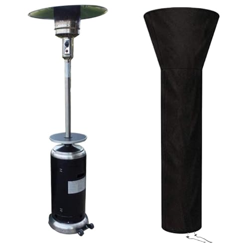 Terrassenheizer-Abdeckung, strapazierfähig, wasserdicht, Gaspyramide, Stand-up-Möbelschutz, Allzweck-Abdeckungen mit Reißverschluss Außenheizung Abdeckung(D50x120cm) von SITBXO