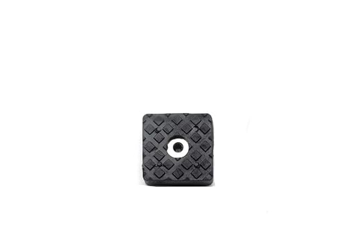 SITERITELTD 12 Stück Quadratisch Gummipuffer Schwarz Rutschfester Elastikpuffer Anti Rutsch Möbel Gummifüße Schraubbar dient zum Schutz von Tischen, Stuhlbeinen und Böden (30 * 30 mm) von SITERITELTD