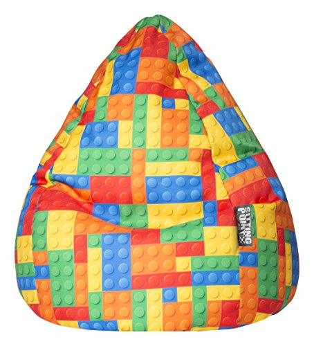 SITTING POINT only by MAGMA Kindersitzsack Bricks XL ca. 220 Liter von SITTING POINT only by MAGMA