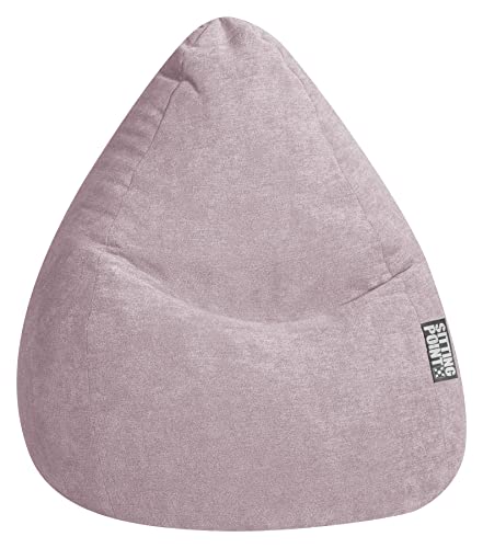 SITTING POINT only by MAGMA Sitzsack ALFA Velours Altrose XXL ca. 300L SITTING POINT only by MAGMA Sitzsack ALFA Velours Altrose XXL ca. 300L von SITTING POINT only by MAGMA