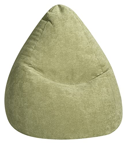 SITTING POINT only by MAGMA Sitzsack ALFA Velours grün XL ca. 220L von Gouchee Home