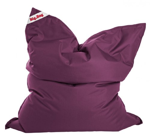 SITTING POINT only by MAGMA Sitzsack Brava Big Bag 125x155cm aubergine von SITTING POINT only by MAGMA