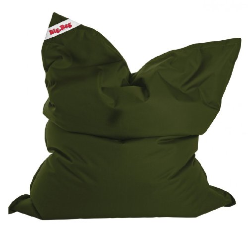 SITTING POINT only by MAGMA Sitzsack Brava Big Bag 130x170cm Oliv von SITTING POINT only by MAGMA