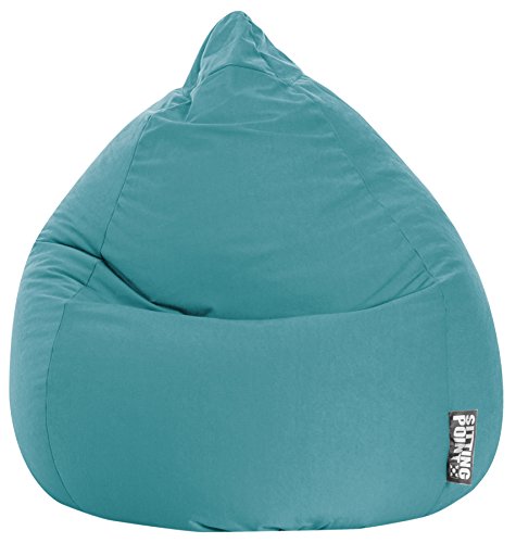 SITTING POINT only by MAGMA Sitzsack Easy XL ca. 220 Liter smaragd von SITTING POINT only by MAGMA