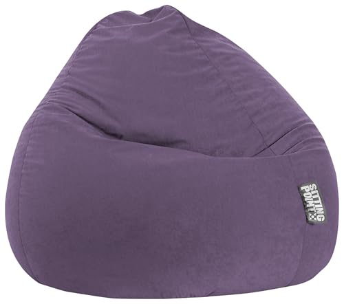 SITTING POINT only by MAGMA Sitzsack Easy XXL ca. 300 Liter lila von SITTING POINT only by MAGMA